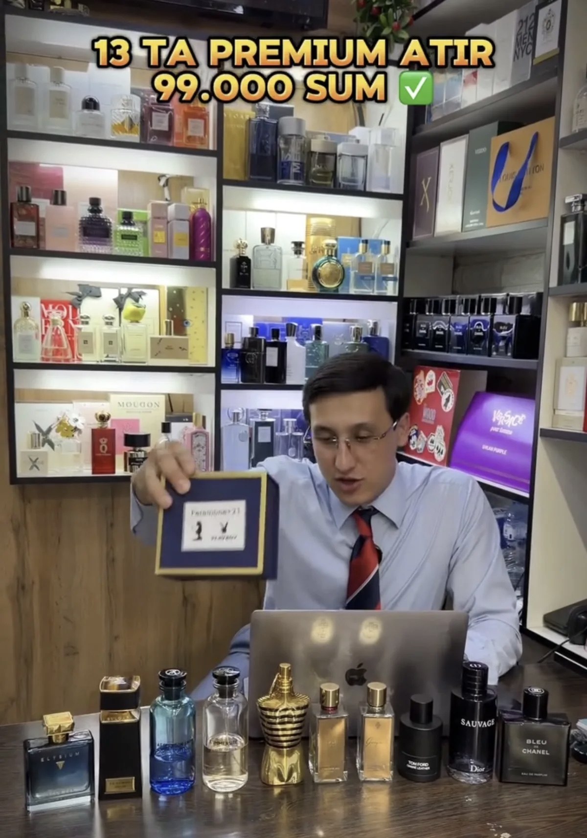 📦 13 xil premium atir toplami